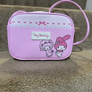 Sanrio My Melody & My Sweet Piano Crossbody Camera Bag Purse Hello Kitty Friends